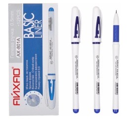 Ручка гелева CL-801А-12 синяя (12шт)ШТ