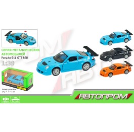 Машина металл 67304'АВТОПРОМ' PORSCHE откр. двери