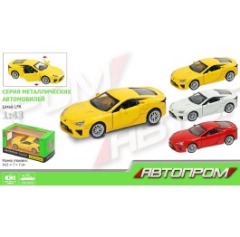 Машина металл 67309 'АВТОПРОМ' LEXUS LFA,откр.дв