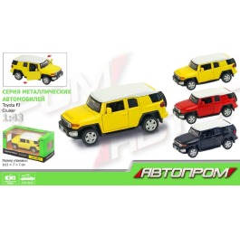 Машина металл 67312 'АВТОПРОМ' TOYOTA FJ,откр.двер