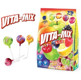 АКЦИЯ Леденец на палочке 10гр VITA-MIX (15шт*14) У