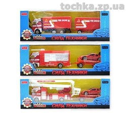 Машинка 222ВВ-1-2-3  инер-я, 4вида, в кульке, 19-1