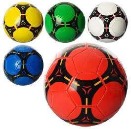 Мяч футбольный, 5 цветов 3216-1