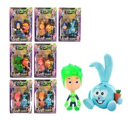 Набор фигурок Фиксики плюс Смешарики 9192