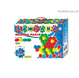 Игрушка мозаїка-пазли  'Бджілка ТехноК'
