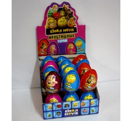 Яйцо King Egg Эмоджи 15гр (24шт*12) ШТ