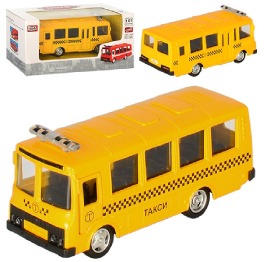 Автобус 6523D металл,инер-й,школьный,11см,1:61,отк