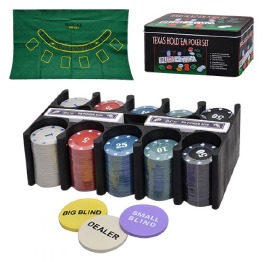 Настольная игра 3896 B покер, фишки, карты-2колоды