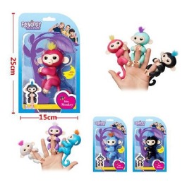 Герои Fingerlengs 1314 обезьянки, звук, микс цвето