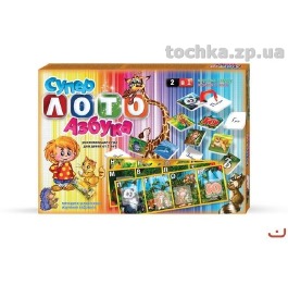 Игра 'Супер лото + азбука' 101-53