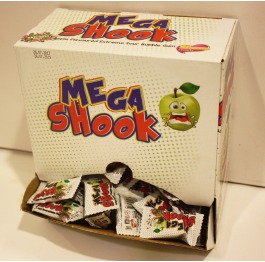 Жеват. резинка MEGA SHOCK яблоко 3,5гр(200шт*6)УП