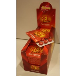 Жеват. резинка RED FEVER блистер 24гр(24шт*8)УП