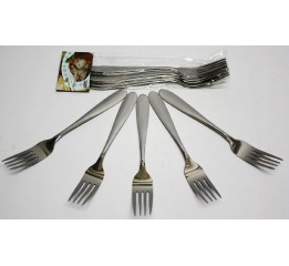 Вилки набор мет6шт