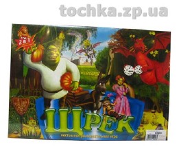 Игра настольная маленькая 'Шрек'