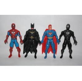 Супергерой 283-15 свет, 4 вида,в пакете, 16-8 см