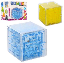 Игра 3629AB  лабиринт, 2 вида, в кор-ке, 7-7-7см