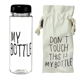 Бутылка-поилка спортивная в чехле 'My bottle' R821