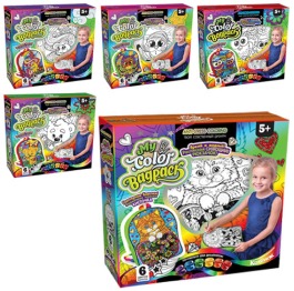 Набор креативного творчества 'My color BadPack' рюкзачок-раскраска