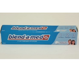 Зубная паста Blend-a-med '3 Эффект Деликатное отбеливание' 50 мл. 0730 Зубная паста Blend-a-med '3 Эффект Деликатное отбеливание' 50 мл. 0730