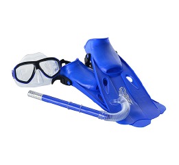 Набор M 0026 U/R маска, трубка, ласты