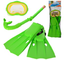 Набор для плавания 55955 маска,трубка,ласты(
