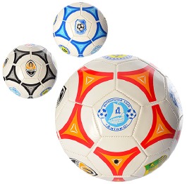 Мяч футбольный EV 3164  размер 5, ПВХ 1,6мм,