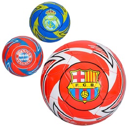 Мяч футбольный EV 3289 размер5, ПВХ, 300-320г, 3ви
