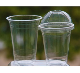 Стакан с крышкой для смузи 300 гр (100 шт) УП