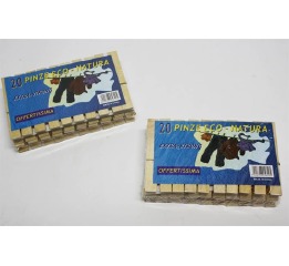 Прищепки деревянные, 10 см