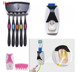 Диспенсер для зуб.пасты+держатель зуб.шеток 15*10*