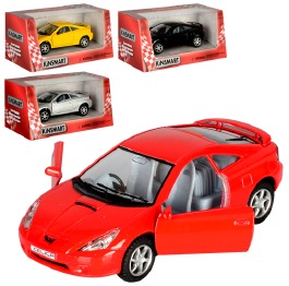 Машинка KT 5038 W  металл, инер-я, 1:34, 12см, отк