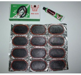 Латки для камер 45*70 мм (12 шт+клей) УП