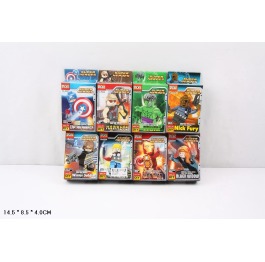 Конструктор H001-H008 'SUPER HEROES.', 8 видов, в