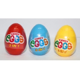 Яйцо пластик 3в1 'EGGS' (30шт*20)УП