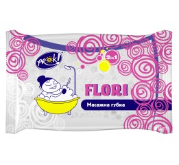 Губка банная PrOK Flori