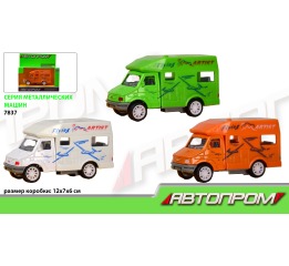 Машина металл 7837 'АВТОПРОМ' 3 цвета, в коробке 1