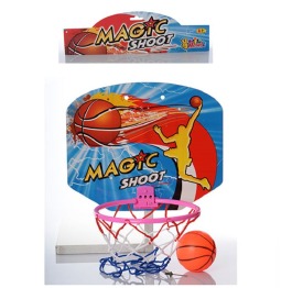 Баскетбольное кольцо M 2652 щит30-25см(пластик),ко