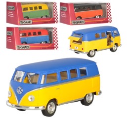 Автобус KT 5060 WF металл,инер,1:32,13см,с рисунк,
