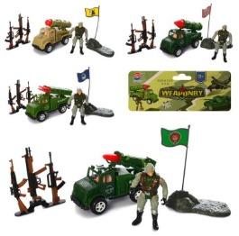 Комбат 8668-10  военная техника 12см, солдат 9см,