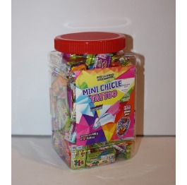 Жеват.резинка Bubble gum Mini tattoo3г(150шт*24)УП