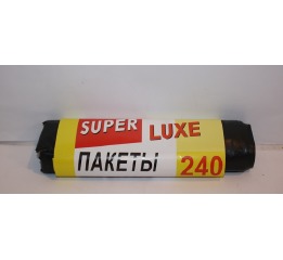Пакеты для мусора 'Super Luxe' 240 л/5 шт