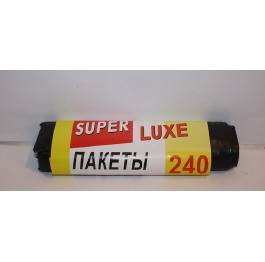 Пакеты для мусора 'Super Luxe' 240 л/5 шт