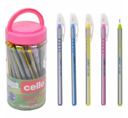 Ручка масляная синяя Cello CL-368 (50 шт)ШТ