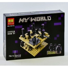 Конструктор Bela My World 'Край' 440 деталей, в ко