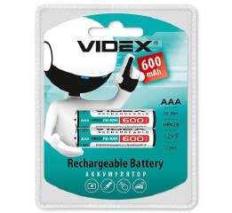Аккумулятор Videx HR03 600 mAh