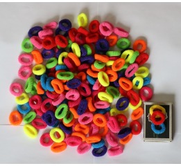 Резинка мелкая цветная DZ-7 (90шт)УП