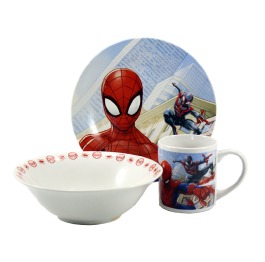 Набор фарф.детский 3-пр Спайдермен