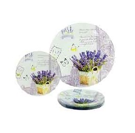 Набор тарелок'Лаванда парфум'7пред.1шт*30см,6шт*20