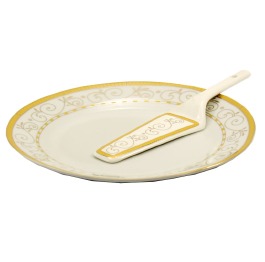 Набор для торта 'Византия' фарфор