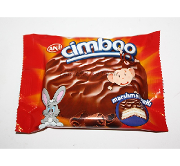 Печенье'CIMBOO' в какао глазури 50г(24шт*6)УП